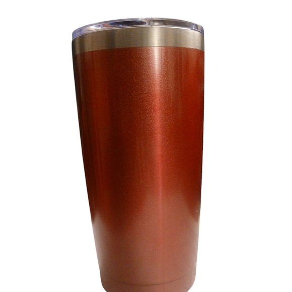 20 oz rose gold stainless steel insulated tumbler - Picture 3 of 5